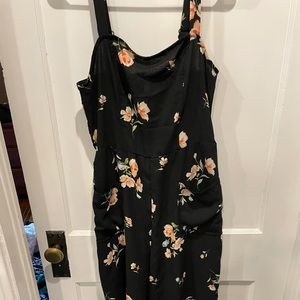 Black floral jumper